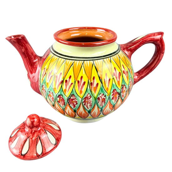 Чайник заварочный 1,0л красный