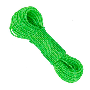 ВЕСЕЛЫЙ РОДЖЕР Веревка капроновая, 20м x 3мм, 5 цветов (453-095)
