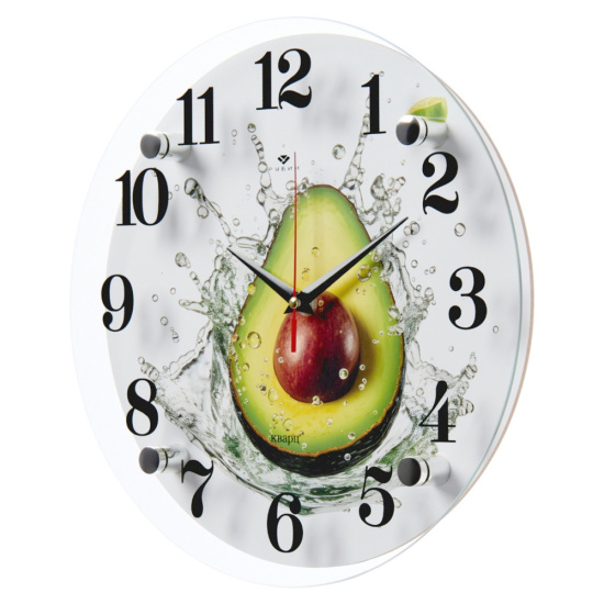 3030-043 Часы настенные "Авокадо" Рубин