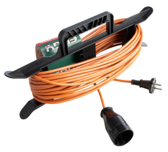 Удлинитель на раме ENGY, "Премиум", 20м/1роз. (ПВС 2х0,75) 186727