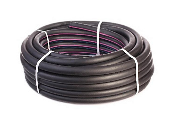 Шланг ТЭП армированный 3-х слойный 18х24мм 3/4" GARNET COLOR черный с полосой 25м 104154 Шланг ТЭП армированный 3-х слойный 18х24мм 3/4" GARNET COLOR черный с полосой 25м 104154
