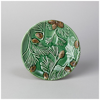 ТАРЕЛКА ДЕСЕРТНАЯ "GREEN PINE" 17 СМ 145-207