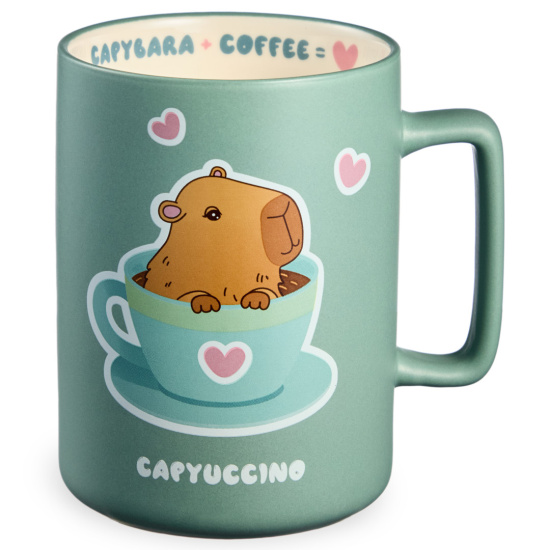 КРУЖКА LEFARD "CAPYBARA+COFFEE" 400МЛ (260-998)
