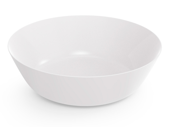 Тарелка глубокая "Натура" d170мм белая С946БЕЛ