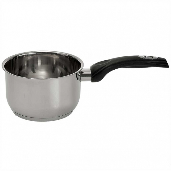 Ковш 1,5л WEBBER 14*8,5см бакелитовая ручка, нерж.сталь капсул. индукционное дно ВЕ-133