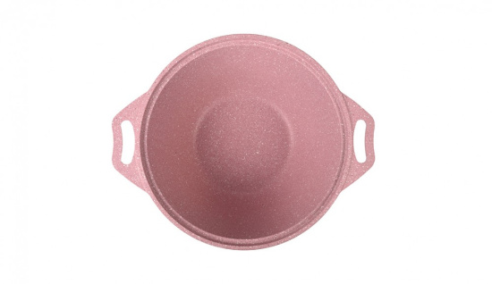 Кастрюля 4л со стеклянной крышкой,АП линия "Trendy style" (rose) к41tsr