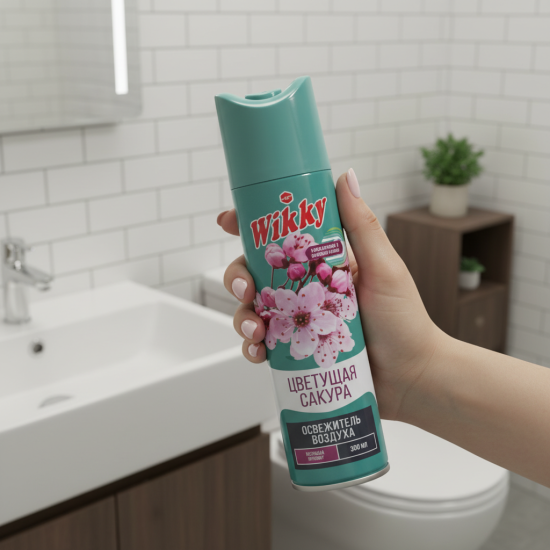 Освежитель воздуха Wikky "Цветущая сакура" 300мл 