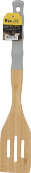 Лопатка кулинарная с прорезями 30,5*5,5см Linea BAMBOO 74-202