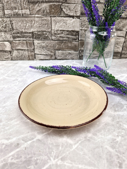 Тарелка керамическая 17см OLS-CF-WP-33 микс