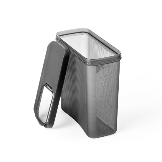 Емкость для сыпучих продуктов "Лайн" 2л (графитовый) М9006