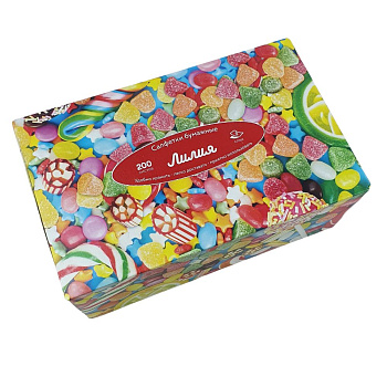 Салфетки Универсальные 2сл 20*19 200л (6154)