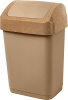 Контейнер для мусора Wood 25 л с крышкой-маятником SC480411624