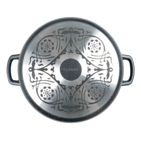 Жаровня 260/70 с крышкой гранит ж2611аг