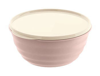 Миска "Latina" 2,1л с крышкой (бежевый) 222136627/06