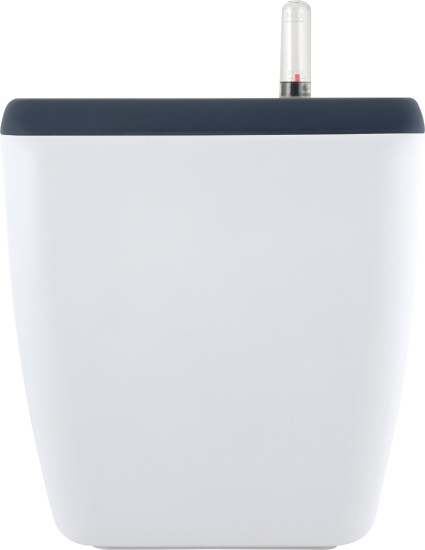 Горшок с автополивом InGreen Munchen 5л с внутрен.вставк. 2,2л, квадр, белосн жасмин IG622411048 Горшок с автополивом InGreen Munchen 5л с внутрен.вставк. 2,2л, квадр, белосн жасмин IG622411048