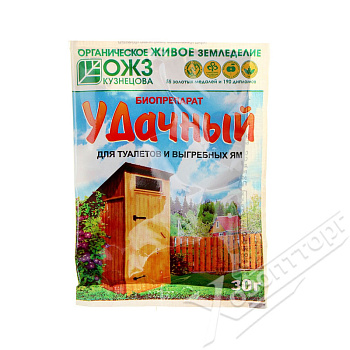Биопрепарат для туалета Удачный 30гр 