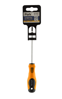 Отвертка Park Standart PH0х10см, двухкомпонентная рукоятка, крестовая 008394 Отвертка Park Standart PH0х10см, двухкомпонентная рукоятка, крестовая 008394