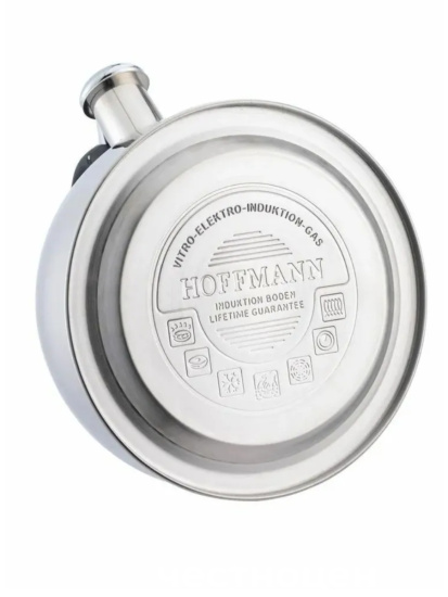 Чайник для плиты 2,5л со свистком, черная ручка НМ 55207