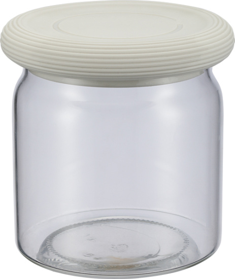 Банка для сыпучих продуктов 0,4л Linea Desco 74-713 
