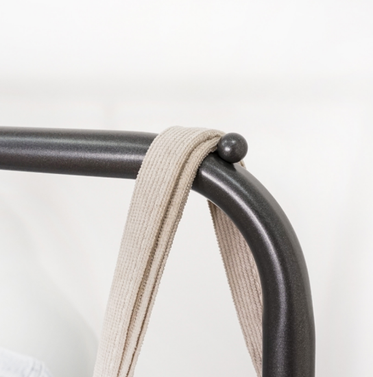 Вешалка гардеробная "Радуга 1" Графит