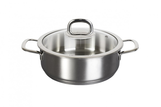 Сотейник линии "SAFIA" 2,4л, д,22см, со стекл. крышкой SF-STP2422G