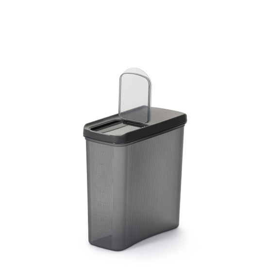 Емкость для сыпучих продуктов "Лайн" 2л (графитовый) М9006