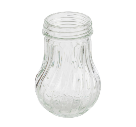 Сахарница 200 мл, DOLCE, стеклянная с дозатором из нерж стали 103762