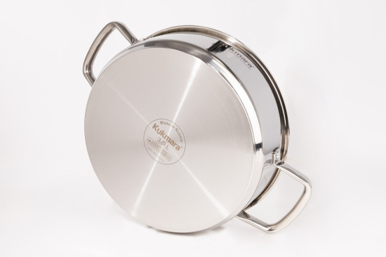 Сотейник линии "LEON" 3,9л, д,26см, со стекл. крышкой LN-STP3926G