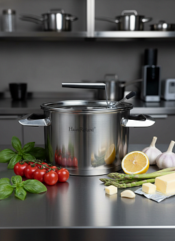 Кастрюля нерж. 2,7л OLS-HR143-2