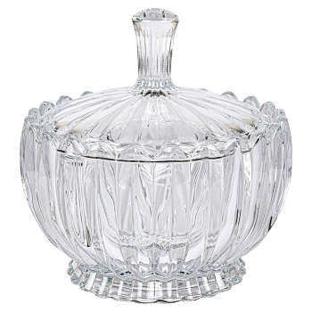 Ваза для конфет/печенья d-15см h16см в упаковке 608 DM