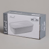 ПАШТЕТНИЦА LEFARD "PEARL" С КРЫШКОЙ ПРЯМОУГ. 18,5*9,5*5,5 СМ 400 МЛ (761-180)
