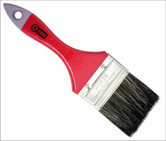 Кисть малярная плоская "Микс" смеш. щетина 4"(100мм) дер.ручка 02-01-940