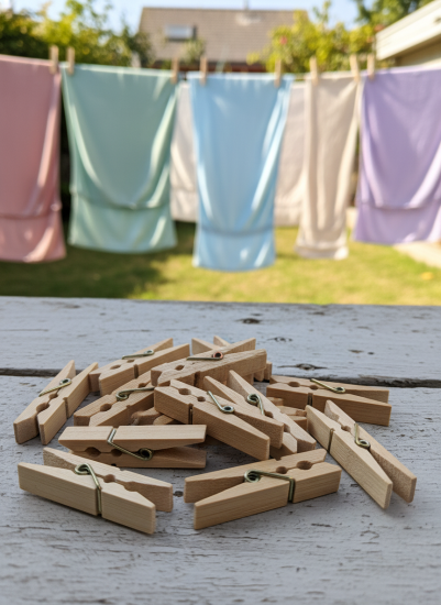 Набор прищепок деревянных 20шт. OLS-135-2