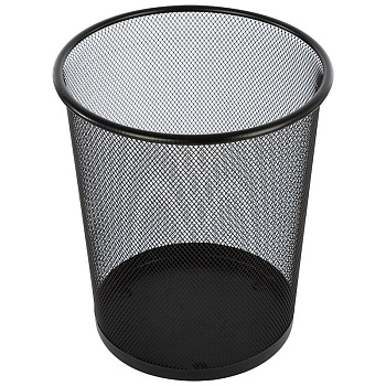 Корзина для бумаг MPB-01, металл, 17,7л 312558