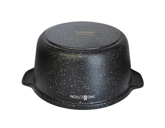 Кастрюля 4л со стеклянной крышкой, АП линия "Granit Ultra Induction" (Original) кгои43а