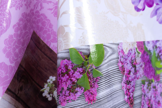 Клеенка 140см Глянец Благоухание STS5647-1