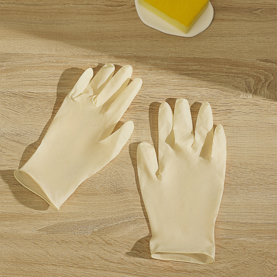 VETTA Набор перчаток 10 шт, латекс, р-р M 447-029