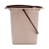 Ведро-туалет 18л. бежевый М1525 (уп.10)