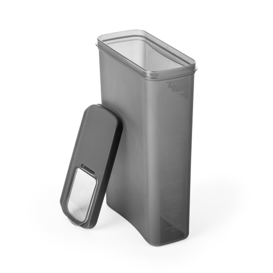 Емкость для сыпучих продуктов "Лайн" 3л (графитовый) М9008 Емкость для сыпучих продуктов "Лайн" 3л (графитовый) М9008