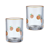 НАБОР СТАКАНОВ "FRUITY ORANGE" ИЗ 2 ШТ. 400 МЛ 685-134
