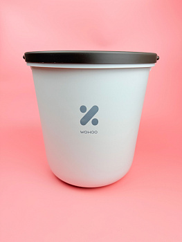 Ведро 11л пластиковое с 2-мя ручками (цвет микс) OLS-033А-2