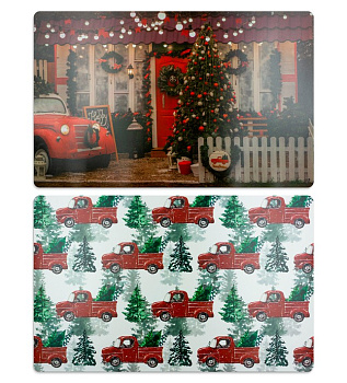 Салфетка сервировочная 26*41см Елочки 14523,,