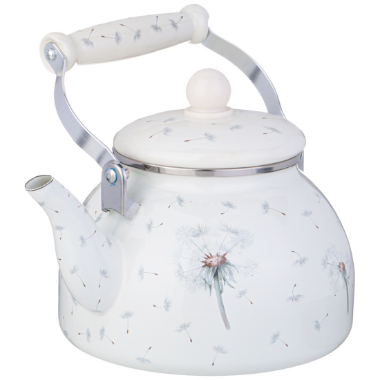 ЧАЙНИК AGNESS ЭМАЛИРОВАННЫЙ СЕРИЯ "DANDELION", 2,6 Л (943-053)