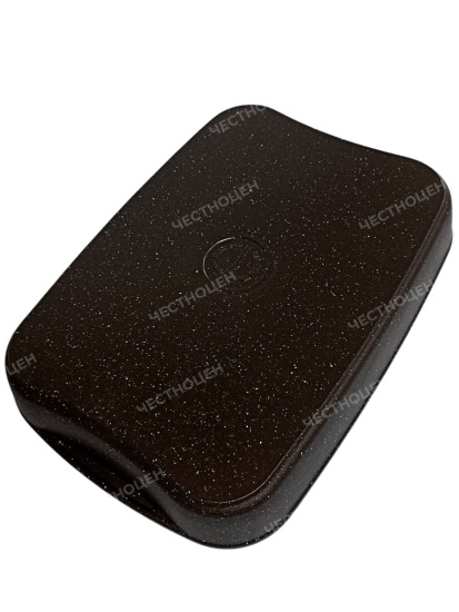 Противень 335х220*55мм  АП (темный мрамор) пмт01а