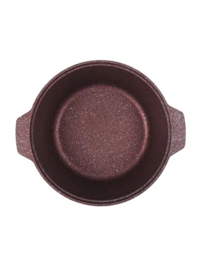 Кастрюля-жаровня 3,0л со стекл.крышкой АП "Granit ultra" (red) жга31а