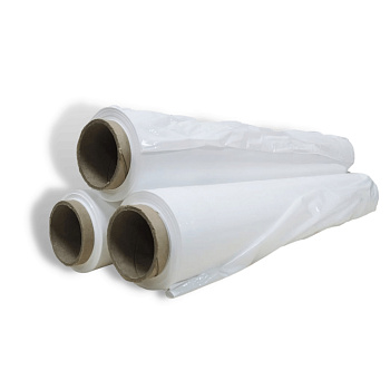 Стрейч пленка 500мм, 20мкм, 2кг Белая Стрейч пленка 500мм, 20мкм, 2кг Белая