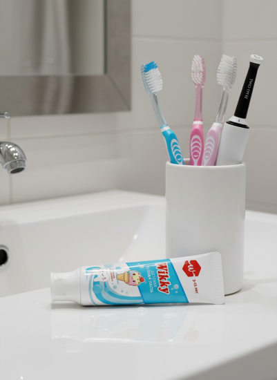 Паста зубная детская Wikky 50гр Мороженое