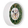 В4-014 Будильник кварц d=15см корпус белый "Молитва" "Рубин"