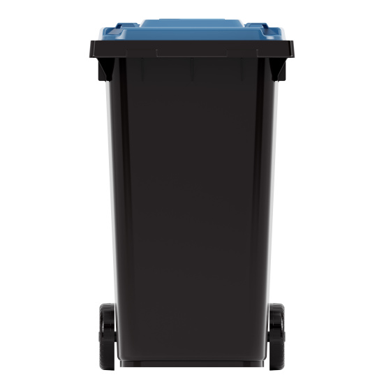 Бак для мусора 240л на колес. синий М5938