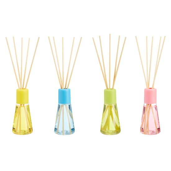 NEW GALAXY Ароматизатор диффузор с палочками, 50мл, лайм, свежесть океана, бабл гам, ваниль 778-205